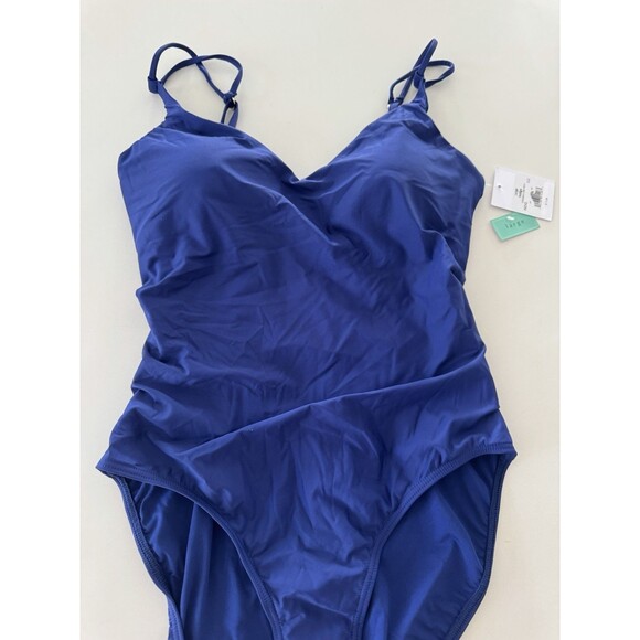 Sunsets Veronica One Piece Bathing Suit for Women Color Indigo blue Size Large - Picture 6 of 15